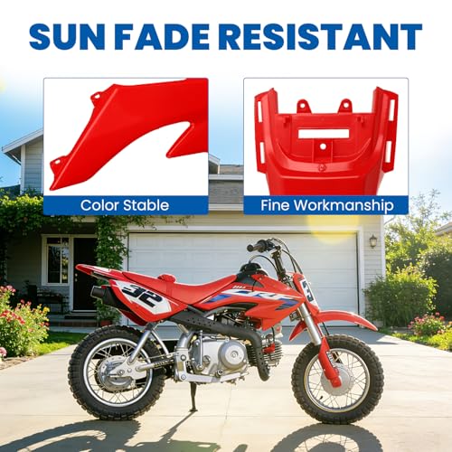 Thick Plastics Kit & Fenders for Honda CRF50 XR50 SSR Dirt Pit Bike
