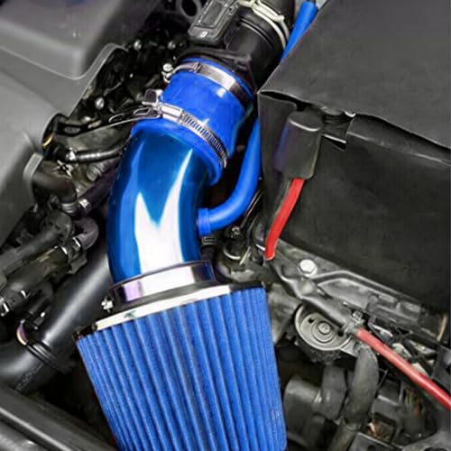 Suride 3" Universal Cold Air Intake Kit (Blue)