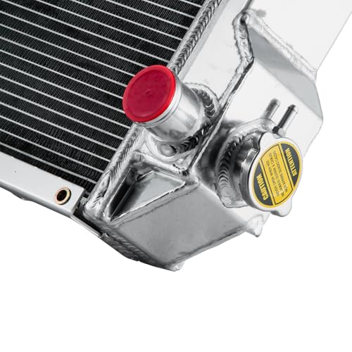 4 Row Aluminum Radiator Compatible with Case/IH 580 SUPER L M 584E 586G 585G 586E 588G 590 234876A1