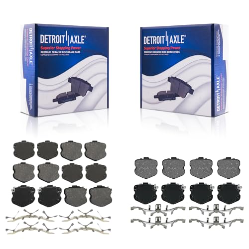 Detroit Axle - Brake Pads for 2006-2013 Chevrolet Corvette [Z06] - size: 4P502239/Kit