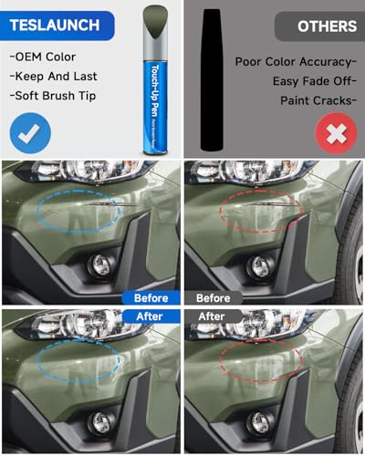 K4X Wilderness Green Metallic Compatible with Subaru Exact Match Touch Up Paint Car Scratch Repair - color: Wilderness Green Metallic(K4X) compatible with Outback