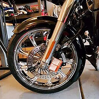 21-Inch Front Fender Fit for Harley Touring 1996-2023 - size: For 21" 120 R21 Gloss Black
