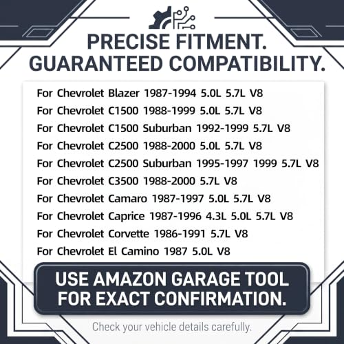Valve Cover Gasket Set Fits for for Chevy Camaro Caprice 87-97,Tahoe 96-00,for GMC Yukon 92-00,for Pontiac Firebird 87-97,for Cadillac Escalade 99-00,for Buick Roadmaster 91-96,4.3L 5.0L 5.7L V8