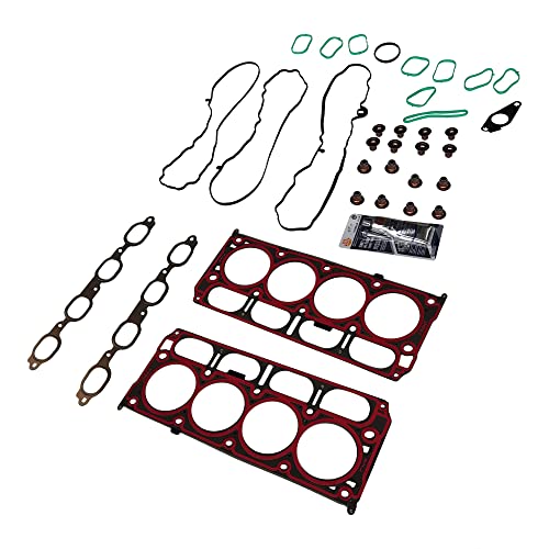 Engine Cylinder Head Gasket Set w/Seal Silicone for GMC Sierra 1500 for Chevrolet Silverado 1500 for GMC Yukon XL for GMC Yukon for Cadillac Escalade ESV for Cadillac Escalade 6.2L