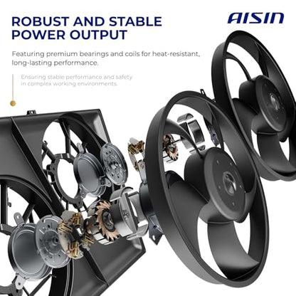 AISIN AFTERMARKET CFMCH-00212 Radiator Cooling Fan Assembly