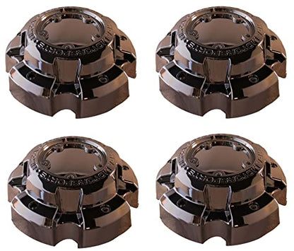 Ultra Motorsports Chrome Custom Wheel Center Cap Set of 4 Pn: 89-9850 C800807c