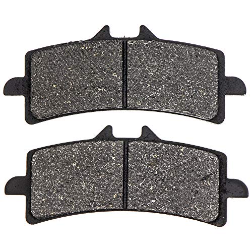 NICHE Front Rear Brake Pad Set for Suzuki 69100-47820 Semi-Metallic - size: Semi-Metallic