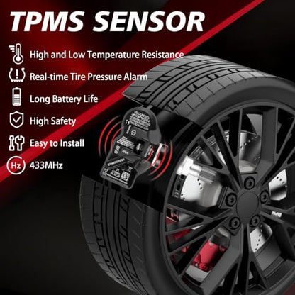 Pre-Programmed Tire Pressure Monitoring Sensor Fit for BMW
