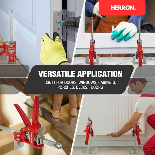 HERRON Labor Saving Arm Jack 2-Pack, 440 lbs Cabinet Lifter, 6 inch Lift
