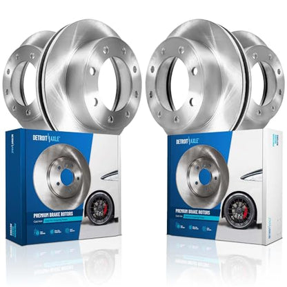 Detroit Axle - 4WD Brake Rotors for Ford 2012-2022 F-250 - size: 4R54808/kit