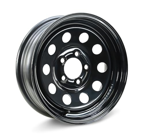 Free Country Trailer Tire Wheel ST205/75R14 8-Ply 105N 5X4.5" Black Mod Rim - size: ST205/75R14 /5x4.5