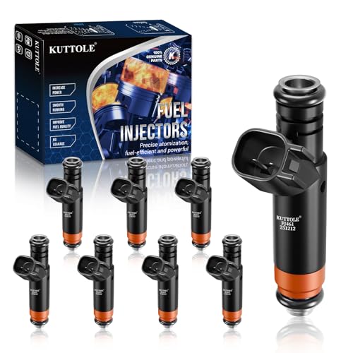 8Pcs Fuel Injectors Compatible with Ford Mercury - size: FJ461