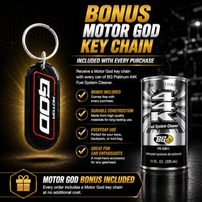 BG Platinum 44K (11oz Can) with Motor God Key Chain