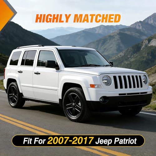 Nilight Front Turn Signals Light For 2007-2017 Jeep Patriot Passenger Side - color: Jeep Patriot Passenger Side Signals Light-Amber