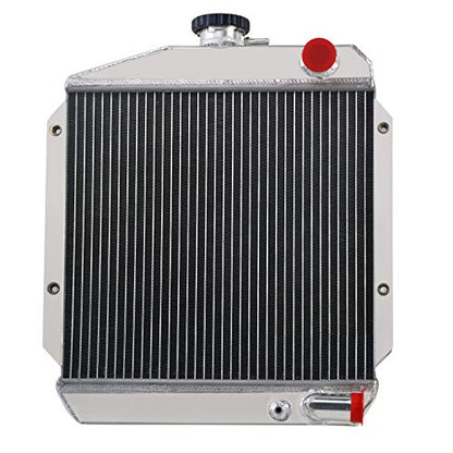 ALLOYWORKS 119621-44500 Tractor Radiator for Yanmar 3TNE74 Diesel Lightweight Aluminum 3 Row Core