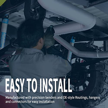 2 Inch 90 Degree DIY Custom Mandrel Exhaust Pipe Tube Pipe, T304 Stainless Steel, Universal Fit, 18.1 Inch End to End Length, 2'' OD Mandrel Bend Pipe - size: 2''OD-90 Degree-1PC