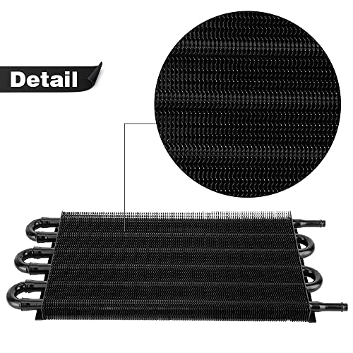 PIT66 6 Row AN6 Aluminum Engine Transmission Racing Oil Cooler