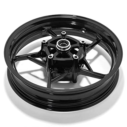 17"x3.5" Front Wheel Rim for Kawasaki Ninja 650 Z650 2017-2025 - color: Black, size: Ninja 650 Z650 2017-2025 Z900 2017-2024