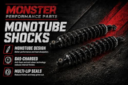 Monster Front Shocks for Can-Am 706203374 XMR Defender HD10