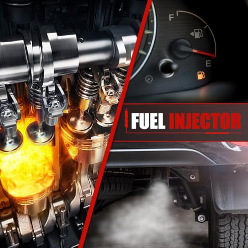 5184085AC Fuel Injector Set of 6 Compatible with 2011-2014 Routan 3.6L - color: QMP-I02D0078