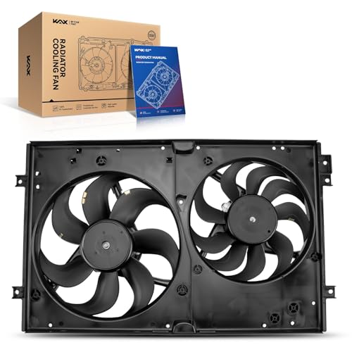 KAX Engine Radiator Cooling Fan, Fit for 1999-2005 Jetta, 1999-2006 Golf - size: 1999-2005 Jetta, 1999-2006 Golf