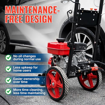 YAMATIC Pressure Washer Pump 3/4" Shaft Horizontal Max 3400 PSI 2.5 GPM - color: Black, size: 3400 PSI