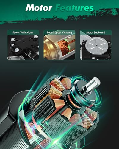 SCITOO Power Window Regulator w/Motor for Honda Civic 2006-2011 - size: 748-478 | Rear Left