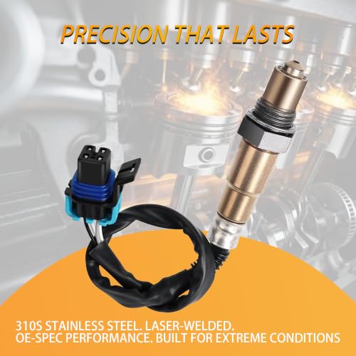 Nifeida 250-24773 234-4818 Oxygen Sensor Heated Air Fuel Ratio O2 Sensor Upstream/Downstream for Chevy Camaro CTS SRX STS Buick Enclave GMC Pontiac Torrent Suzuki XL-7 - size: 250-24773