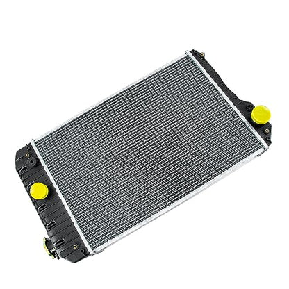 OE # 2485B297 Aluminium Radiator Replacement for Perkins 1104D-E44TA, Aluminium Core Cooling Radiator 690mm x 465mm - size: 2485B297