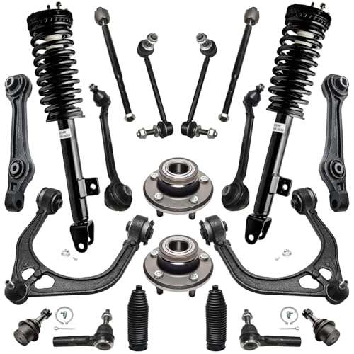 Detroit Axle - 20pc Front End Suspension Kit for RWD 2005-2010 Chrysler 300 - size: 80015-20/Kit