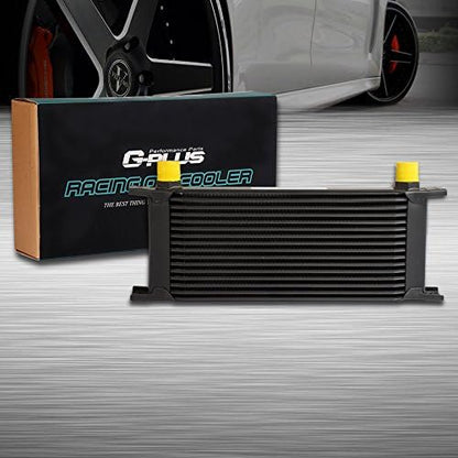 G-PLUS Black AN10-10AN 16 Row Universal Engine Transmission Racing Oil - color: Black, size: 16 Row AN10