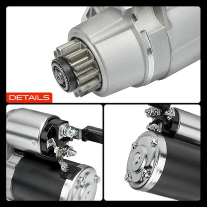 A-Premium Starter Motor, 12V 1.7KW 13 Teeth Counterclockwise