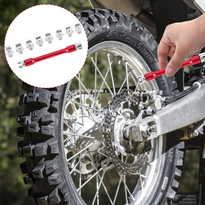 Joyzan Motorcycle Spoke Wrench, Dirt Bike Wheel Spokes Spanner Set