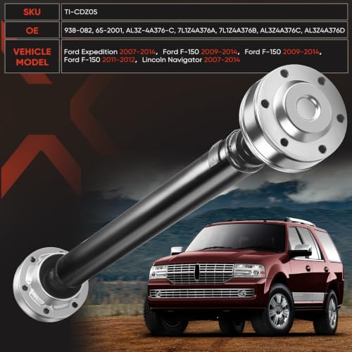 938-082 Drive Shaft - Front Driveshaft Propeller Drive Shaft Assembly Compatible with 2007-2014 Expedition，2009-2014 F-150，2007-2014 Navigator - color: 938-082