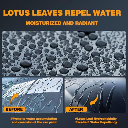 Ceramic Coating for Cars, Waterproof Auto Paint Coating - Graphene Infused, Scratch Resistant & High Gloss Auto Paint Sealant, Easy 1-Step Spray Application