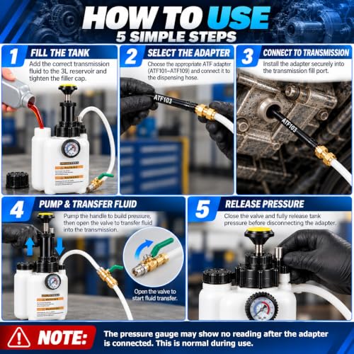 DAYUAN 3L Manual Transmission Fluid Transfer Pump Oil Filling Filler System