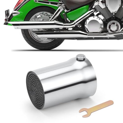 Motorcycle 51mm DB Killer Universal Exhaust Baffle Silencer - size: 51mm - With Small Wrench
