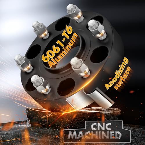dynofit 1.5" hubcentric wheel spacer 6x5.5 for Silverado Sierra 1500 99-26 - size: 1.5 inch 78.1mm