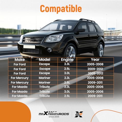 maXpeedingrods Engine Motor Mount Kit for Ford Escape - size: for Ford Escape 2.3L 2005-2008