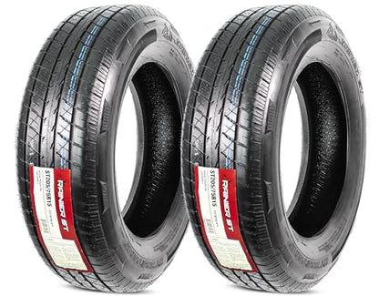 eCustomrim 2-Pack ST205/75R15 DEEP TREAD Radial Trailer Tire Load Range D