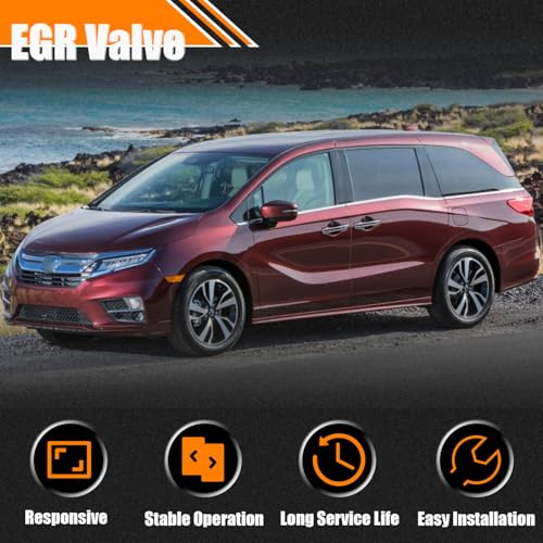 EGV1134 EGR Valve for Honda Accord Crosstour Odyssey Pilot Ridgeline - size: 18011R70A00