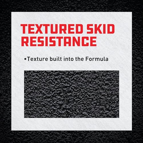 HERCULINER Roll-On Truck Bed Liner, 1 Gallon Can, Black, Textured, Suitable for All Truck Beds, 55-60 sq ft Coverage