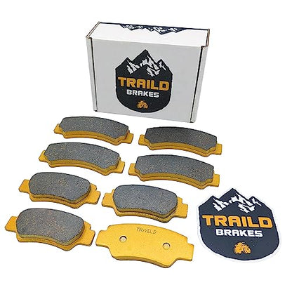 Traild Ceramic Brake Pad Set for CFMoto UFORCE 500 600 800 1000 2018-2026