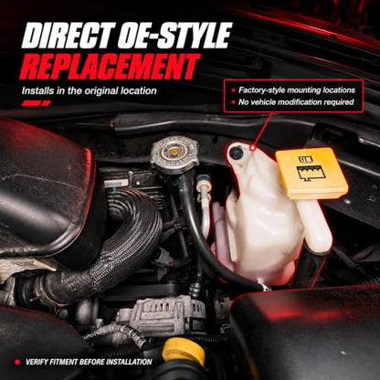603-630 Coolant Reservoir for Dodge Durango Jeep Grand Cherokee - size: 603-630