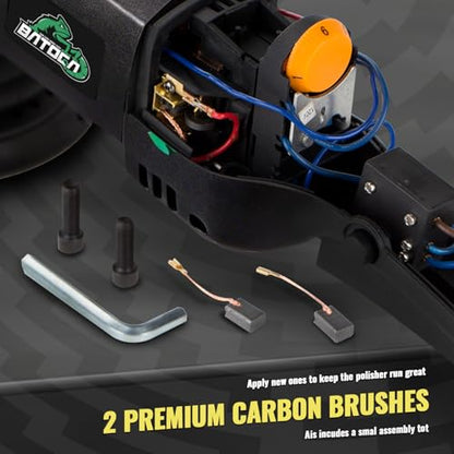 BATOCA 2026 New Dual Action Polisher Random Orbital Car Buffer 1100W