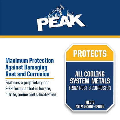 PEAK Global Lifetime Concentrate Antifreeze and Coolant for All Vehicles, 1 Gal. - size: Concentrate