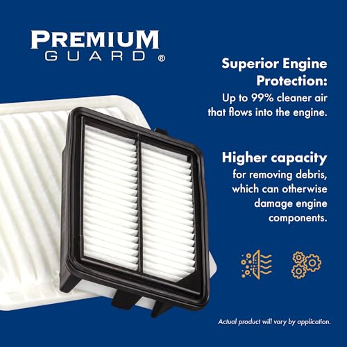 PG Air Filter PA5462| Fits 2011-22 Ram 1500, 2010-18 2500, 3500, 2011-17 4000, 2019-22 1500 Classic, 2003-10 Dodge Ram 1500, 2003-10 2500 - size: PA5462