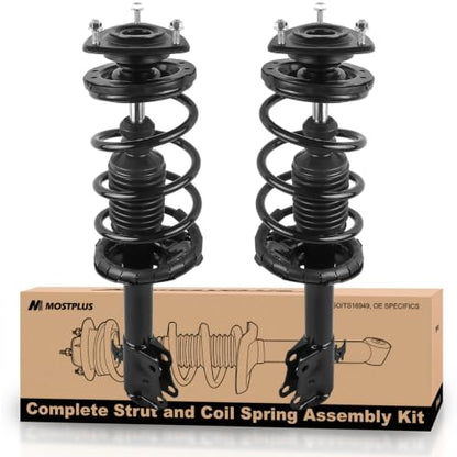 MOSTPLUS Front Complete Strut Assembly Compatible for 2004 2005 2006 Scion XA XB 1.5L 4-Door Coil Spring Shock Absorbers Pair 172245 - size: Front Struts(Set of 2), style: 2004-2006 Scion XA XB