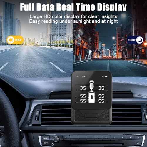 RV Tire Pressure Monitoring System TPMS with 6 Sensors - size: 6 Sensors