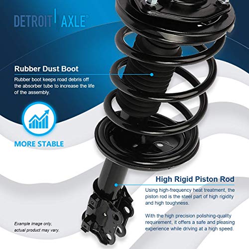 Detroit Axle - Front Struts for 2006-2010 Kia Optima 2007-2010 Magentis - size: 171135_171136/PAIR
